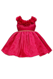 Charming Red Party Frock