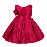 Stylish Wine Red Party Frock