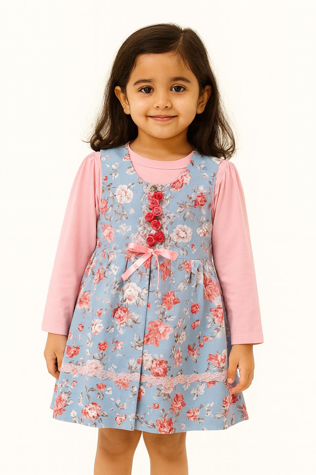 Blossom Charm Floral Frock
