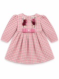 Rosette Gingham Charm Dress