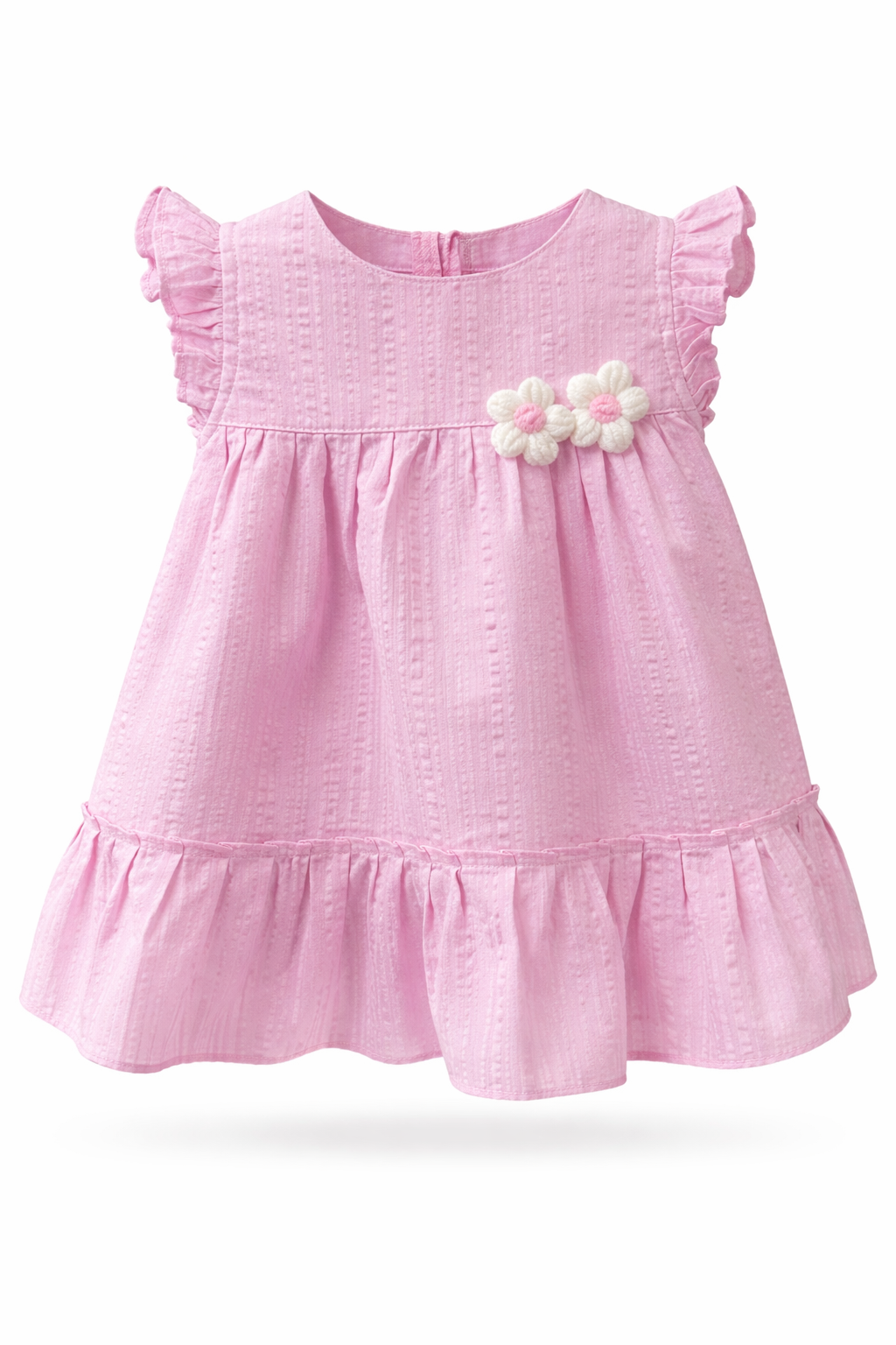 Blush Daisy Ruffle Dress
