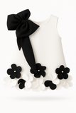 Black & White Bow Party Frock