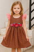 Copper Shine Party Frock