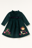 Green Forest Winter Dress