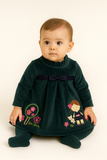 Green Forest Winter Dress