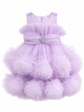 Lavender Crystal Bloom Frock