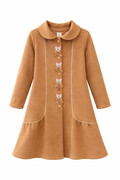 Teddy Bear Winter Coat with Fur Lining