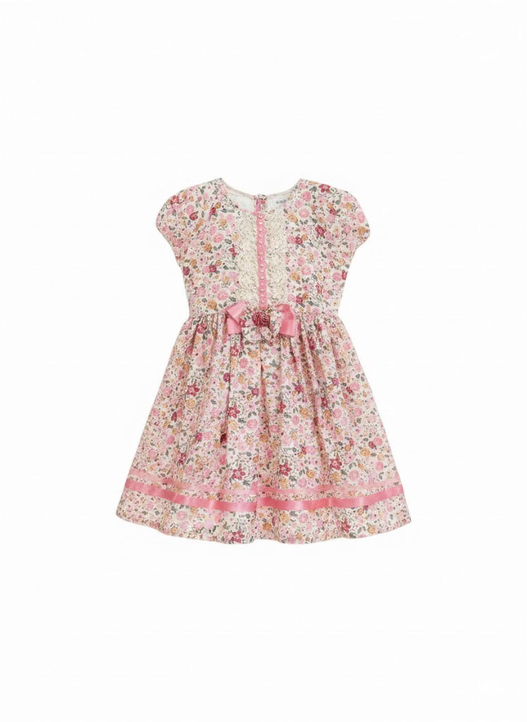 Floral Cotton Party Dress