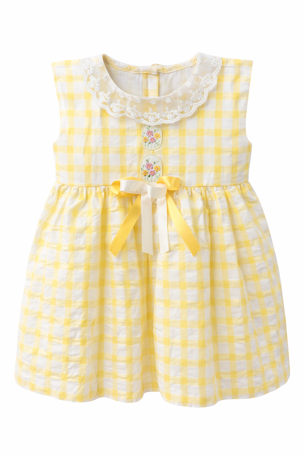Sunny Meadow Gingham Frock