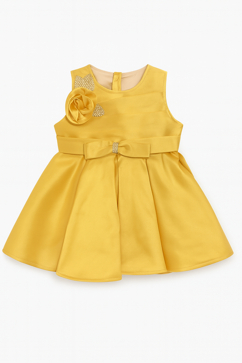 Marigold Rosette Bow Frock