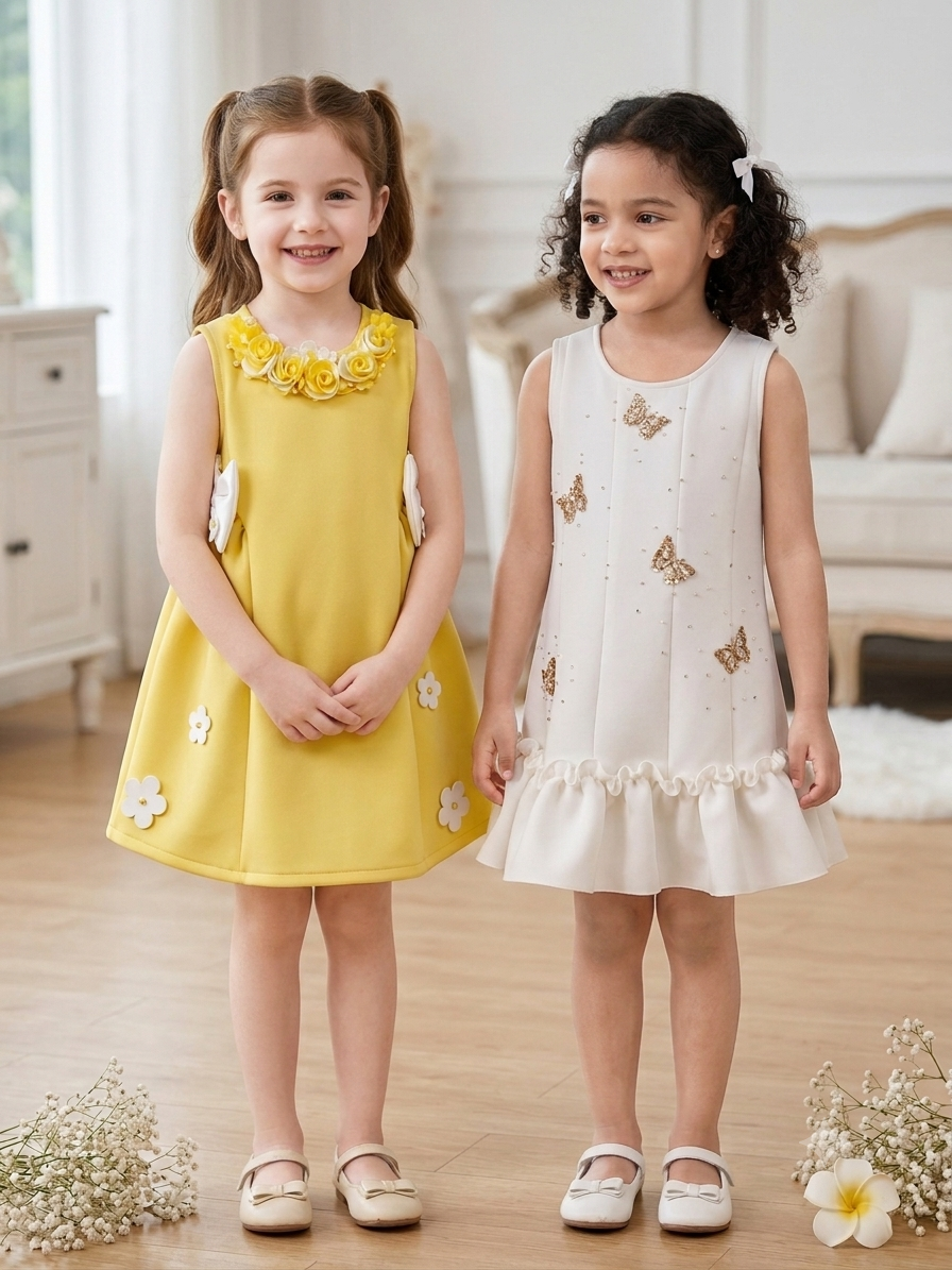 Sunshine Blossom Party Dress
