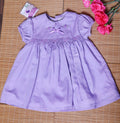Lavender Grace Smocked Dress