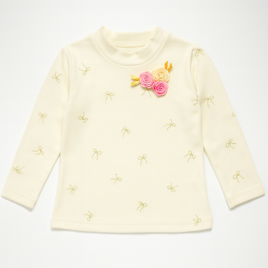 Ivory Rosette Top