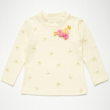 Ivory Rosette Top