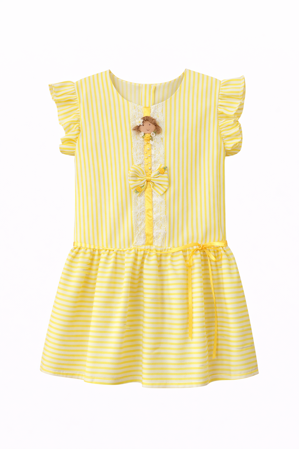 Sunshine Stripe Charm Dress