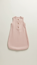 Blush Petal Muslin Sleep Sack