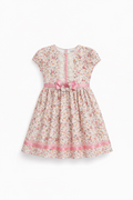Floral Cotton Party Dress