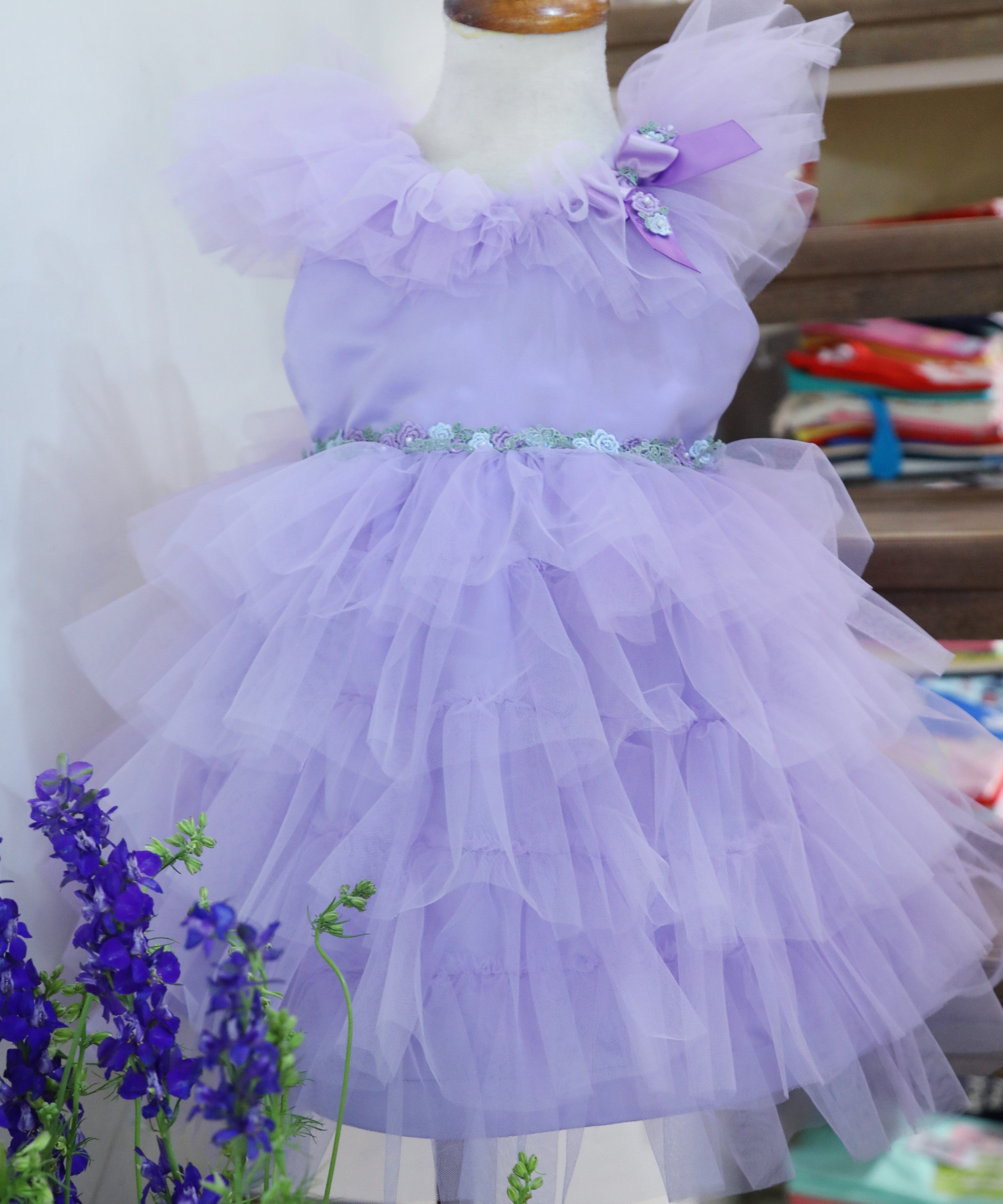 Lavender Princess Party Dress