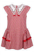 Red Gingham Frock