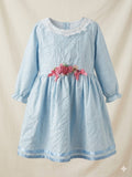 Sky Bloom Lace Dress